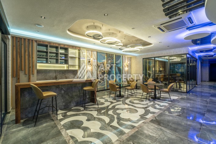 Квартира 2+1 в престижном комплексе, 95 кв.м. Махмутлар, Алания. - Ракурс 14