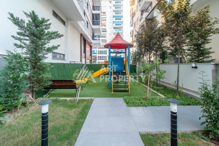 Квартира 2+1 в престижном комплексе, 95 кв.м. Махмутлар, Алания. - Ракурс 19