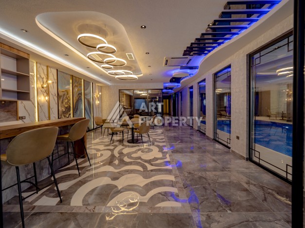 Квартира 2+1 в престижном комплексе, 95 кв.м. Махмутлар, Алания. - Ракурс 40