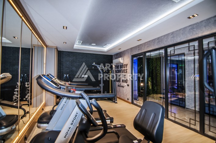 Квартира 2+1 в престижном комплексе, 95 кв.м. Махмутлар, Алания. - Ракурс 41