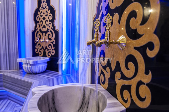 Квартира 2+1 в престижном комплексе, 95 кв.м. Махмутлар, Алания. - Ракурс 49