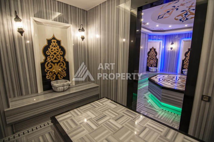 Квартира 2+1 в престижном комплексе, 95 кв.м. Махмутлар, Алания. - Ракурс 50