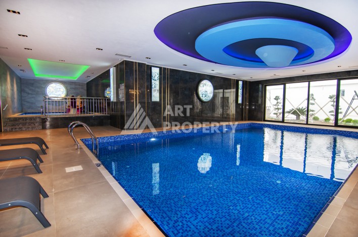 Квартира 2+1 в престижном комплексе, 95 кв.м. Махмутлар, Алания. - Ракурс 51