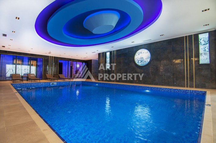 Квартира 2+1 в престижном комплексе, 95 кв.м. Махмутлар, Алания. - Ракурс 52