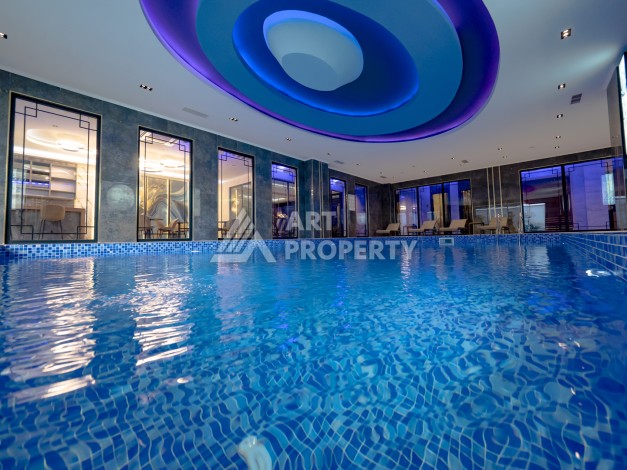 Квартира 2+1 в престижном комплексе, 95 кв.м. Махмутлар, Алания. - Ракурс 53