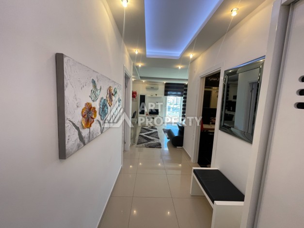 Квартира 2+1 в престижном комплексе, 110 кв.м. Тосмур, Алания - Ракурс 11