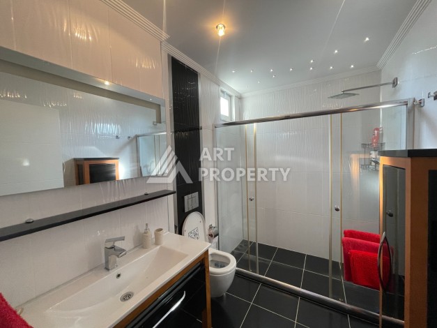 Квартира 2+1 в престижном комплексе, 110 кв.м. Тосмур, Алания - Ракурс 14