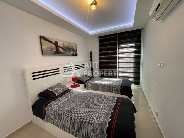 Квартира 2+1 в престижном комплексе, 110 кв.м. Тосмур, Алания - Ракурс 16