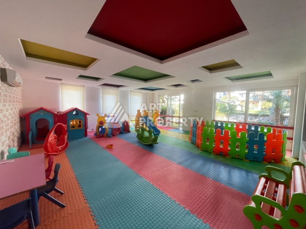 Квартира 2+1 в престижном комплексе, 110 кв.м. Тосмур, Алания - Ракурс 33