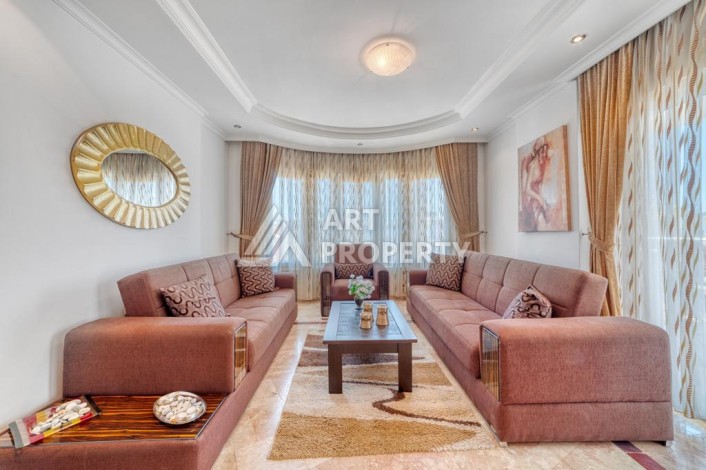 Светлый дуплекс 3+1 с видом на море в Тосмуре, 250 кв.м. - Ракурс 5