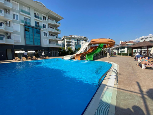 Уютная двухкомнатные апартаменты в хорошем комплексе в районе Оба, 67м2 - Ракурс 12