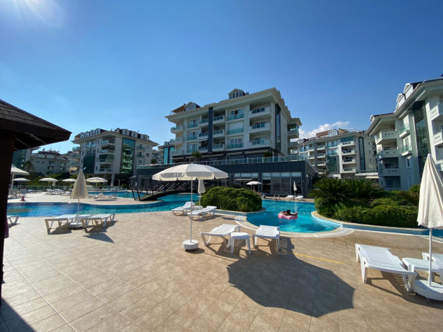 Уютная двухкомнатные апартаменты в хорошем комплексе в районе Оба, 67м2 - Ракурс 14