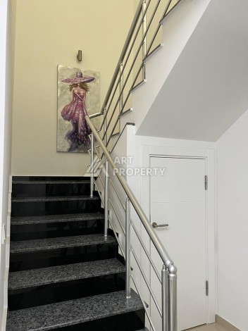 Просторный дуплекс 4+1 класса люкс в Тосмуре, 200 кв.м - Ракурс 10