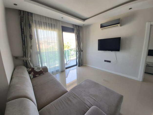 Полностью меблированные  и готовые к проживанию апартаменты 1+1 в районе Оба, 55 м2 - Ракурс 7