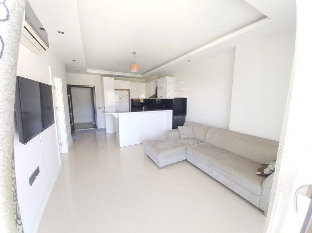 Полностью меблированные  и готовые к проживанию апартаменты 1+1 в районе Оба, 55 м2 - Ракурс 10