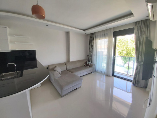 Полностью меблированные  и готовые к проживанию апартаменты 1+1 в районе Оба, 55 м2 - Ракурс 11