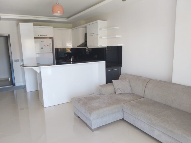 Полностью меблированные  и готовые к проживанию апартаменты 1+1 в районе Оба, 55 м2 - Ракурс 12