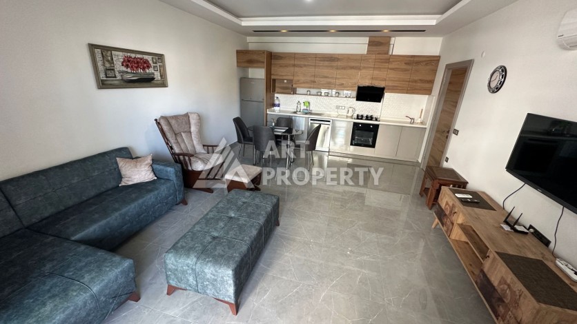 Двухкомнатная квартира 65 кв.м. в элитном ЖК. Махмутлар, Алания. - Ракурс 9