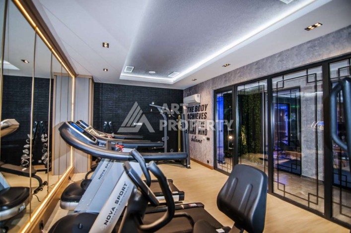 Двухкомнатная квартира 65 кв.м. в элитном ЖК. Махмутлар, Алания. - Ракурс 18