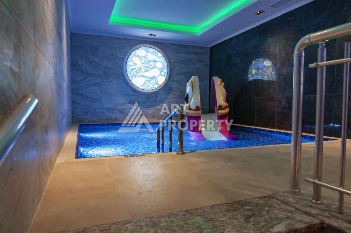 Двухкомнатная квартира 65 кв.м. в элитном ЖК. Махмутлар, Алания. - Ракурс 25