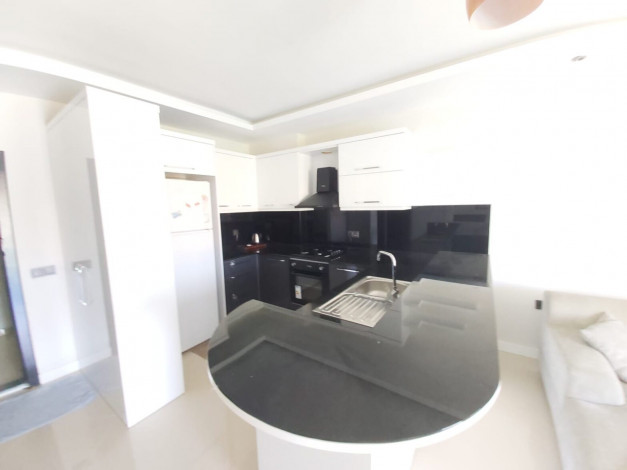 Полностью меблированные  и готовые к проживанию апартаменты 1+1 в районе Оба, 55 м2 - Ракурс 16