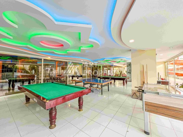 Квартира 1+1 в престижном ЖК в 450 м. от моря в Махмутларе, 65 кв.м. - Ракурс 5