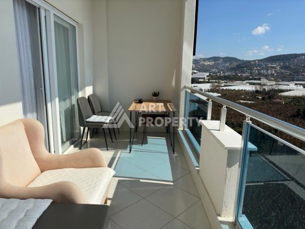 Квартира 1+1 в престижном ЖК в 450 м. от моря в Махмутларе, 65 кв.м. - Ракурс 14