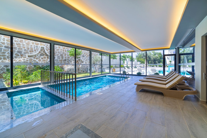 Квартира 1+1 в новом комплексе с инфраструктурой 5* отеля в тихом месте Махмутлара, 75 м2 - Ракурс 11