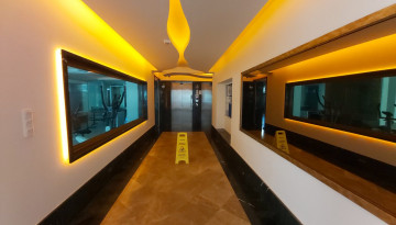Трехкомнатная меблированная квартира в комплексе люкс класса, Махмутлар, Алания, 110 м2 - Ракурс 8