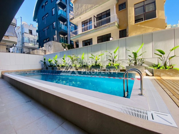 Уютная квартира 1+1 в самом центре Алании, 56 кв.м. - Ракурс 2