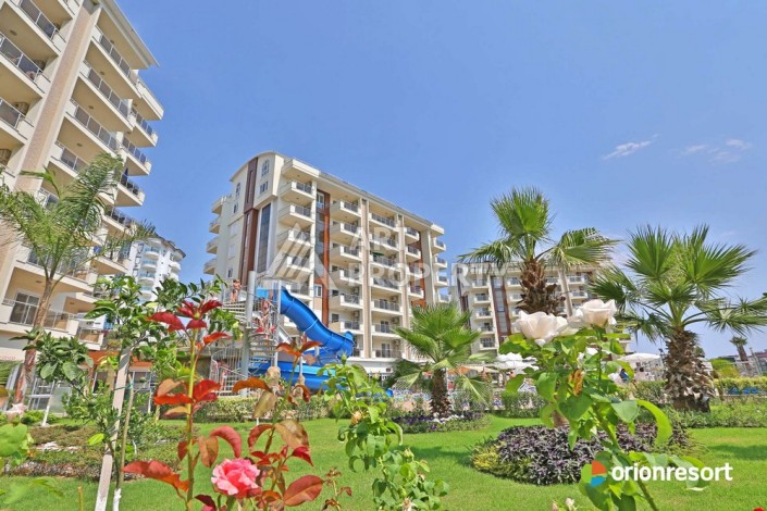 Меблированный дуплекс 2+1 в отличной резиденции, 125 м2 в Авсалларе. - Ракурс 2