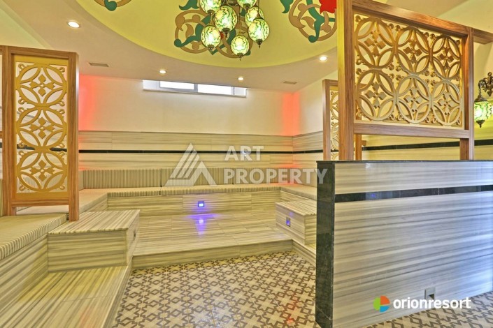 Меблированный дуплекс 2+1 в отличной резиденции, 125 м2 в Авсалларе. - Ракурс 11