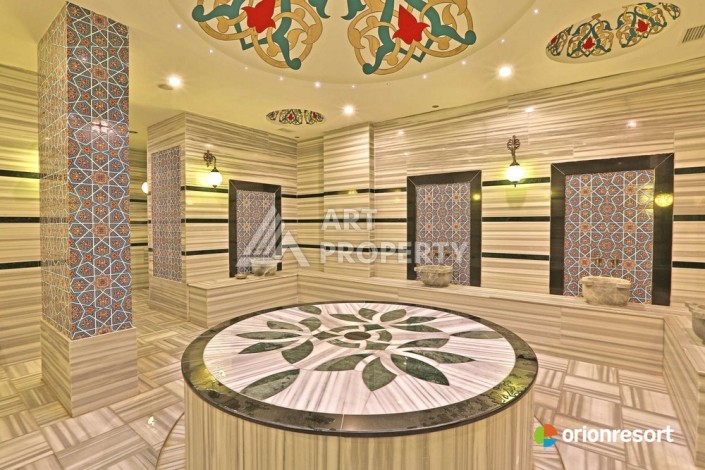 Меблированный дуплекс 2+1 в отличной резиденции, 125 м2 в Авсалларе. - Ракурс 18