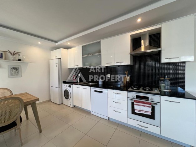 Меблированный дуплекс 2+1 в отличной резиденции, 125 м2 в Авсалларе. - Ракурс 21