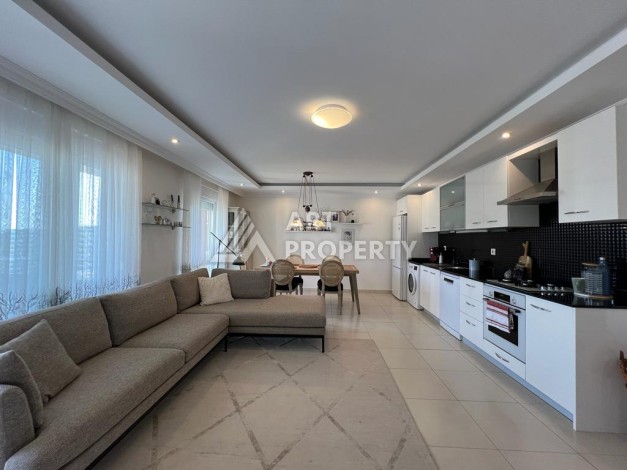 Меблированный дуплекс 2+1 в отличной резиденции, 125 м2 в Авсалларе. - Ракурс 23