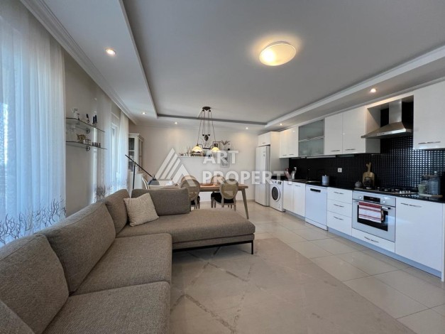 Меблированный дуплекс 2+1 в отличной резиденции, 125 м2 в Авсалларе. - Ракурс 26