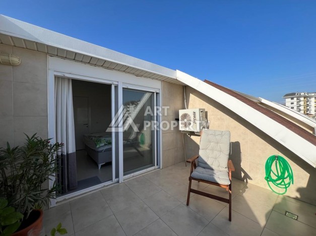 Меблированный дуплекс 2+1 в отличной резиденции, 125 м2 в Авсалларе. - Ракурс 37