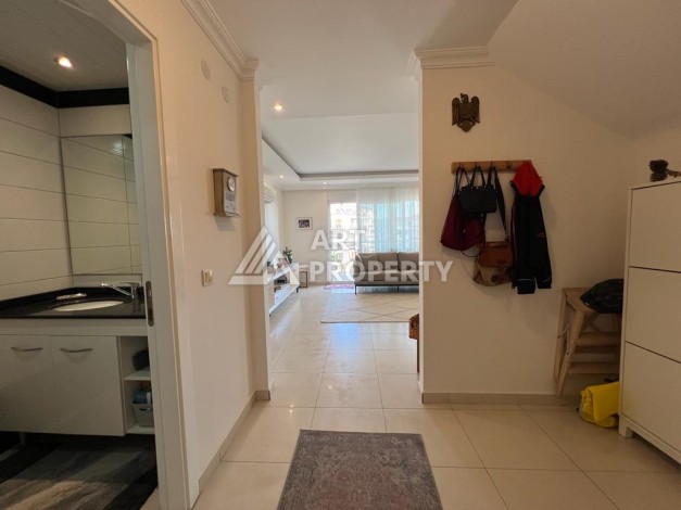 Меблированный дуплекс 2+1 в отличной резиденции, 125 м2 в Авсалларе. - Ракурс 38