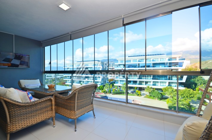 Меблированный дуплекс 2+1 с панорамным видом, 147 м2 в Каргыджаке. - Ракурс 15