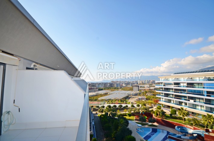 Меблированный дуплекс 2+1 с панорамным видом, 147 м2 в Каргыджаке. - Ракурс 21