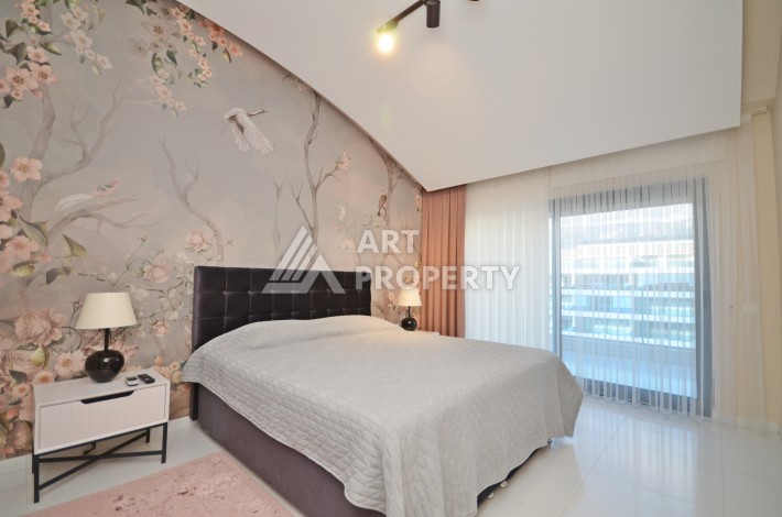 Меблированный дуплекс 2+1 с панорамным видом, 147 м2 в Каргыджаке. - Ракурс 25