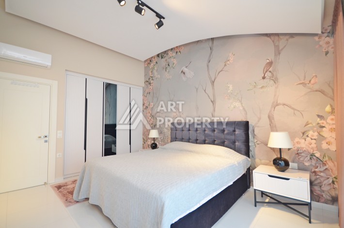 Меблированный дуплекс 2+1 с панорамным видом, 147 м2 в Каргыджаке. - Ракурс 26