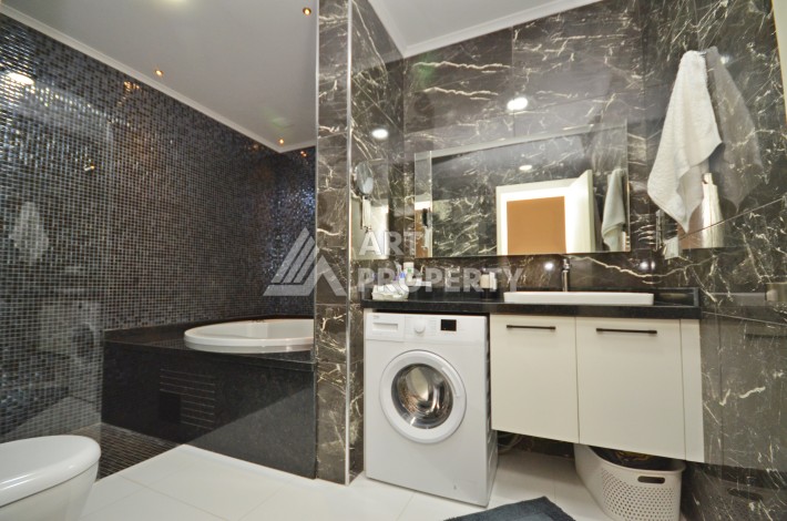 Меблированный дуплекс 2+1 с панорамным видом, 147 м2 в Каргыджаке. - Ракурс 29