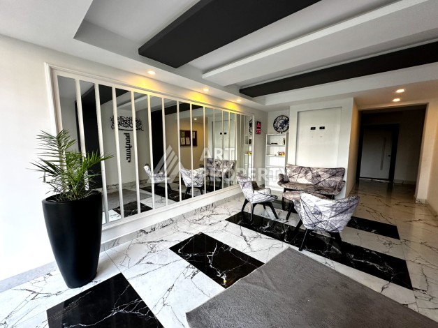 Меблированная квартира 1+1 в новом комплексе, 55 кв.м. Махмутлар, Алания. - Ракурс 5