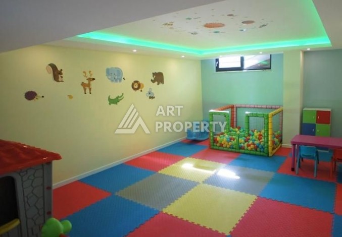 Меблированная квартира 1+1 в новом комплексе, 55 кв.м. Махмутлар, Алания. - Ракурс 9