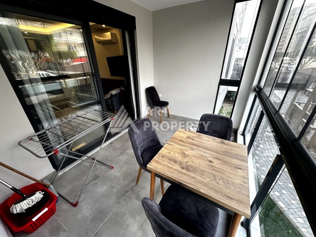 Меблированная квартира 1+1 в новом комплексе, 55 кв.м. Махмутлар, Алания. - Ракурс 14