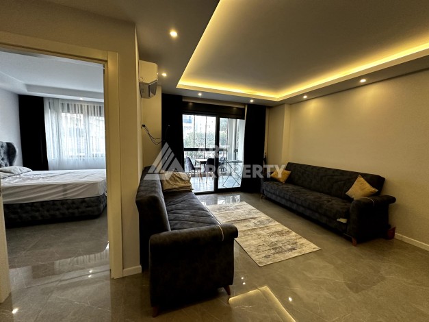 Меблированная квартира 1+1 в новом комплексе, 55 кв.м. Махмутлар, Алания. - Ракурс 15