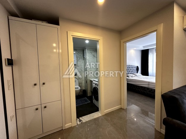 Меблированная квартира 1+1 в новом комплексе, 55 кв.м. Махмутлар, Алания. - Ракурс 23