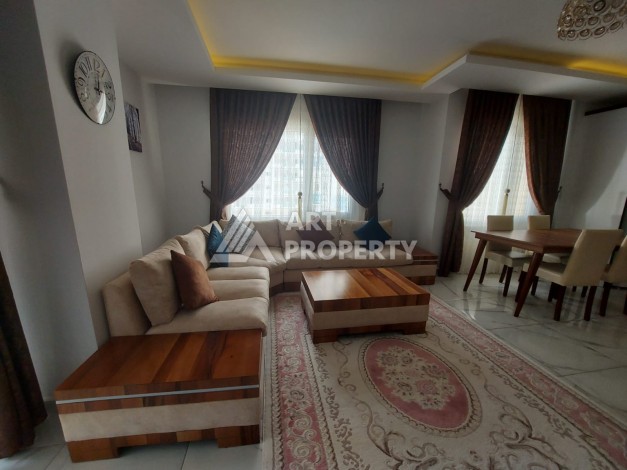 Квартира 2+1 с мебелью в 5 минутах от моря в Махмутларе. - Ракурс 3