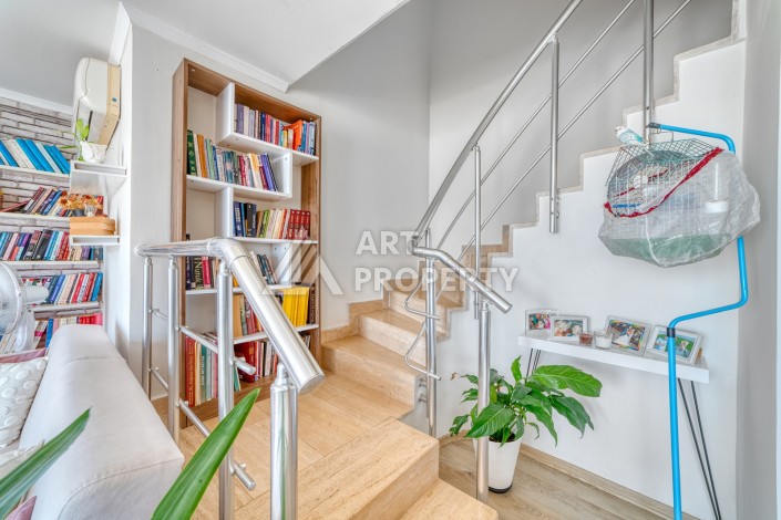 Светлый меблированный дуплекс 3+1 в районе Оба, 190 кв.м. - Ракурс 9